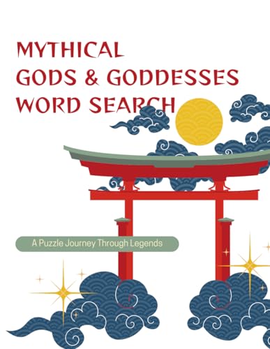 Mythical Gods & Goddesses Word Search: A Puzzle Journey Through Legends: 60 Puzzles Covering Mythologies Across Cultures (8.5x11 in) von Independently published