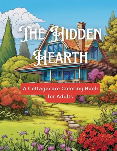 The Hidden Hearth: A Cottagecore Coloring Book for Adults: 50 Dreamy Pages of Rustic Interiors, Wildflowers & Peaceful Retreats | 8.5x11 Large Format The Hidden Hearth: A Cottagecore Coloring Book for Adults: 50 Dreamy Pages of Rustic Interiors, Wildflowers & Peaceful Retreats | 8.5x11 Large Format von Independently published