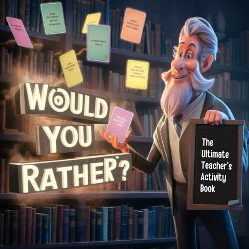 The Ultimate Teacher’s Activity Book: 94 “Would You Rather” Questions for Teachers | 30 Coloring Pages for Teachers | + A Surprise Game The Ultimate Teacher’s Activity Book: 94 “Would You Rather” Questions for Teachers | 30 Coloring Pages for Teachers | + A Surprise Game von Independently published