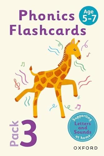 Essential Letters and Sounds Phonics Flashcards Pack 3 von Oxford University Press
