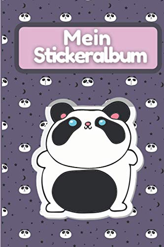 Mein Stickeralbum: Stickeralbum leer zum sammeln von Stickern - Geschenk für Jungen und Mädchen - wiederverwendbarer Aufkleber Seiten
