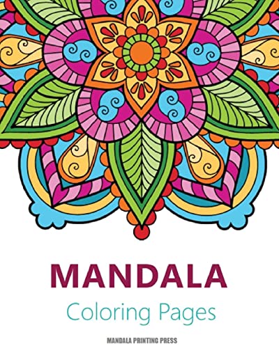 Mandalas Coloring Book: Featuring Beautiful Mandalas and Patterns Designs for Stress Relief and Relaxation von Blurb