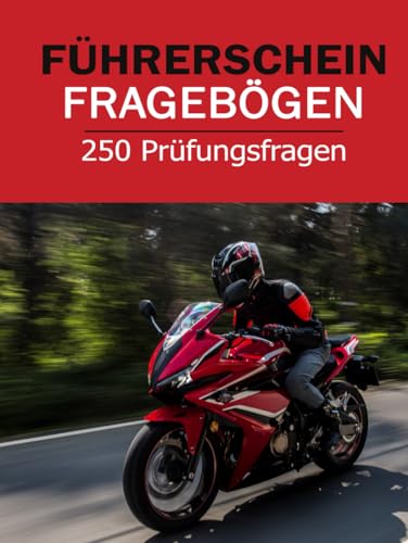 Motorrad Führerschein Fragebögen - Fahrschule Prüfungsbögen Klasse A - Motorradführerschein Buch von Panini