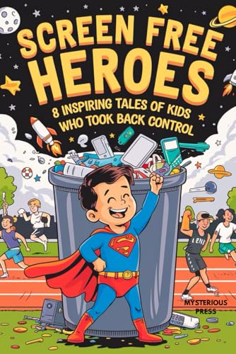 Screen Free Heroes: 8 Inspiring Tales of Kids Who Took Back Control, Plus Real Accounts of 8 Legendary Athletes Achieving Greatness Without Digital Distractions von Mysterious Press