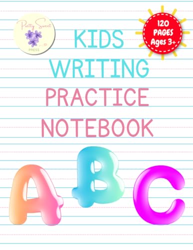 Kids Writing Practice Notebook: Kindergarten Paper With Lines For Writing ABC von Joyful Life Press