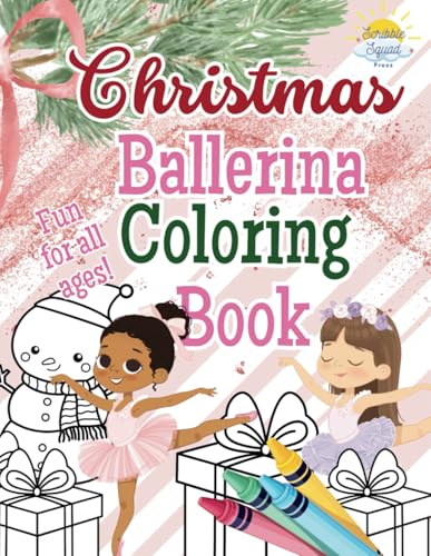 Christmas Ballerina Coloring Book: Festive Ballerinas with Snowflakes, Christmas Trees, and Holiday Magic – Perfect for Ballet Recital Gifts and Stocking Stuffers Christmas Ballerina Coloring Book: Festive Ballerinas with Snowflakes, Christmas Trees, and Holiday Magic – Perfect for Ballet Recital Gifts and Stocking Stuffers von Independently published