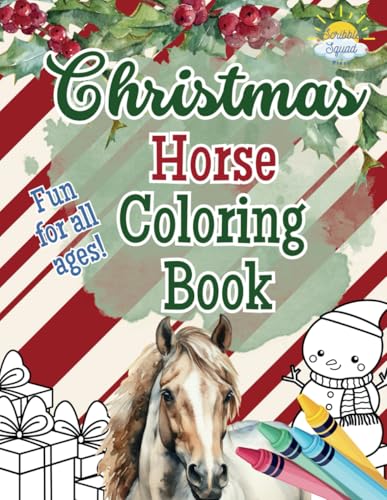 Christmas Horse Coloring Book: Beautiful Horses in Winter Wonderland Scenes – Perfect for Stocking Stuffers and Holiday Gifts Christmas Horse Coloring Book: Beautiful Horses in Winter Wonderland Scenes – Perfect for Stocking Stuffers and Holiday Gifts von Independently published