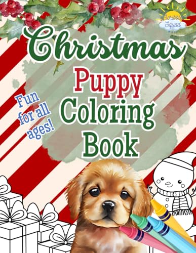 Christmas Puppy Coloring Book: Adorable Puppies with Christmas Trees, Snowflakes, and Holiday Joy – Perfect for Stocking Stuffers and Holiday Gifts Christmas Puppy Coloring Book: Adorable Puppies with Christmas Trees, Snowflakes, and Holiday Joy – Perfect for Stocking Stuffers and Holiday Gifts von Independently published