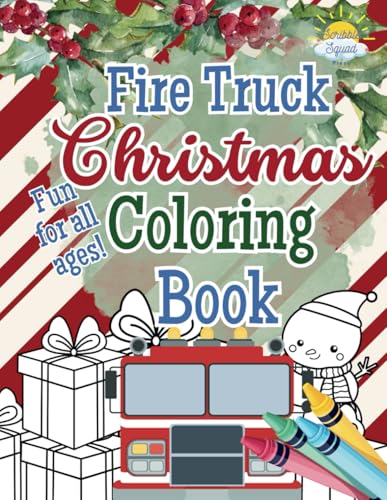 Fire Truck Christmas Coloring Book: Festive Fire Trucks with Snowmen, Christmas Trees, and Holiday Fun – Single-Sided Pages for Easy Coloring Fire Truck Christmas Coloring Book: Festive Fire Trucks with Snowmen, Christmas Trees, and Holiday Fun – Single-Sided Pages for Easy Coloring von Independently published