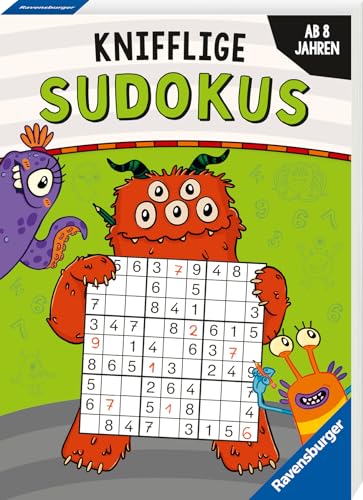 Ravensburger Knifflige Sudokus - Rätselblock ab 8 Jahre