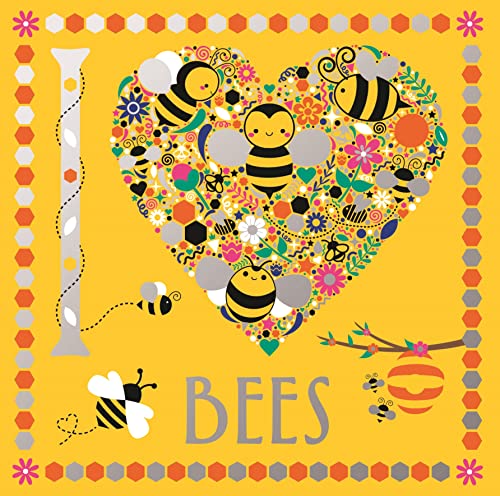 I Heart Bees: Volume 21 (I Heart Pocket Colouring)