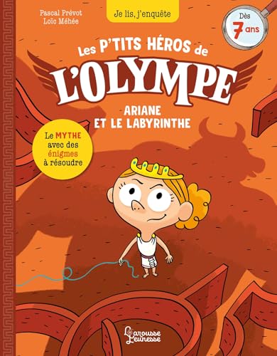 Les petits héros de l'Olympe - Ariane et le labyrinthe: Je lis, j'enquête