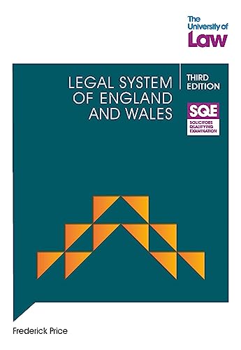 SQE - Legal System of England and Wales 3e (SQE1)