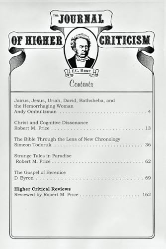 The Journal of Higher Criticism Volume 19 Number 2 von Independently published