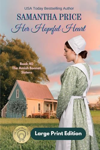 Her Hopeful Heart (LARGE PRINT): Amish Romance von Independently published