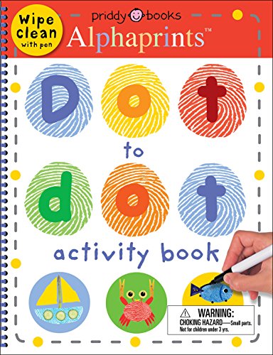 Alphaprints Dot to Dot Activity Book: Wipe Clean with Pen Alphaprints Dot to Dot Activity Book: Wipe Clean with Pen