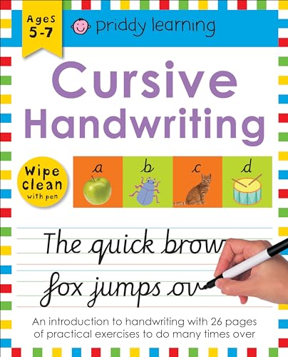 Cursive Handwriting: Wipe Clean Workbooks von PRIDDY Books