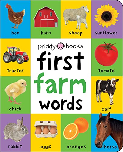 First Farm Words: Soft-to-Touch (First 100 Soft To Touch) von PRIDDY Books