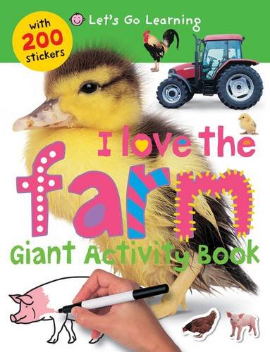 I Love the Farm: I Love Padded (Let's Go Green Giant Activity Books)