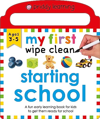 My First Wipe Clean Starting School von Priddy Books