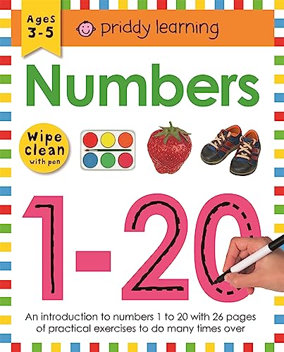 Numbers 1-20: Wipe Clean Workbooks