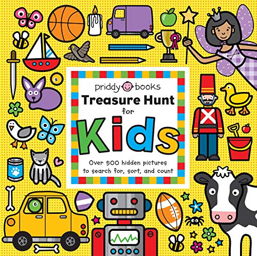 Treasure Hunt: Treasure Hunt for Kids: Over 500 Hidden Pictures to Search For, Sort, and Count Treasure Hunt: Treasure Hunt for Kids: Over 500 Hidden Pictures to Search For, Sort, and Count