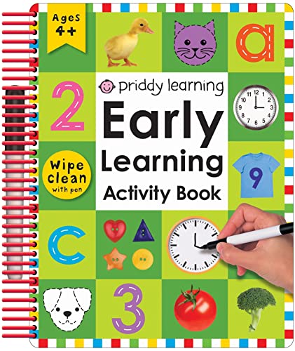 Wipe Clean Early Learning Activity Book [With 1 Wipe-Clean Pen]