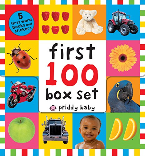 First 100 Box Set: First 100 Words; First 100 Animals; First 100 Trucks and Things That Go; First 100 Numbers; First 100 Colors, Abc, Numbers