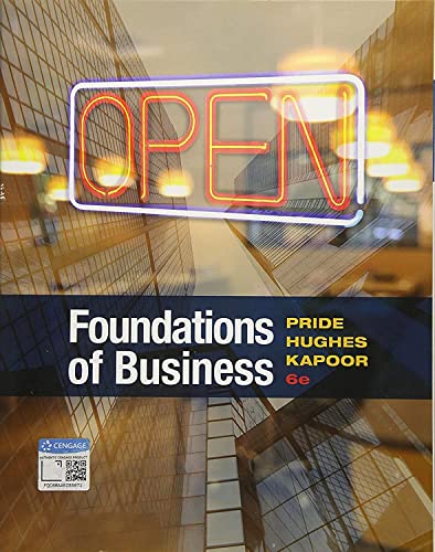 Foundations of Business von Cengage Learning