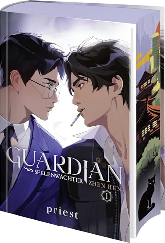 Guardian 1. Seelenwächter: Eine übernatürliche Mordserie und eine unsterbliche Liebe | Bestseller Danmei Light Novel in limitierter Erstauflage mit Farbschnitt und Charakterkarte (Zhen Hun, Band 1) von Bramble HC