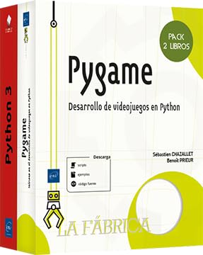 Pygame: Pack de 2 libros: Desarrollo de videojuegos en Python (Pack La Fábrica)