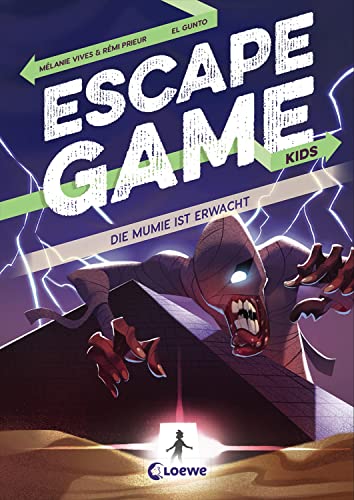 Escape Game Kids - Die Mumie ist erwacht: Escape Game-Buch zum Miträtseln für Kinder ab 9 Jahre