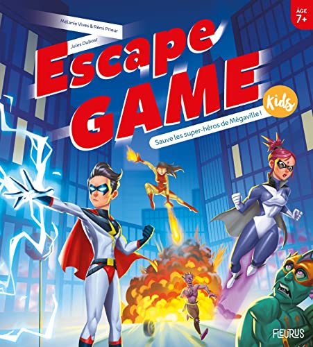 Escape Game Kids Sauve les super-héros de Mégaville !