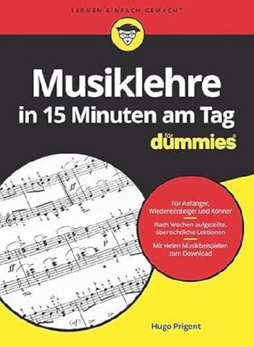 Musiklehre in 15 Minuten am Tag für Dummies von Wiley