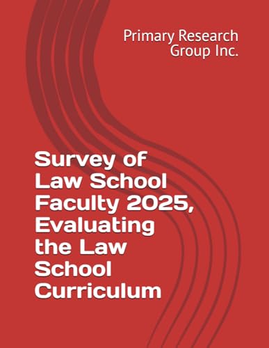 Survey of Law School Faculty 2025, Evaluating the Law School Curriculum von Primary Research Group