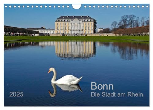 Bonn Die Stadt am Rhein (Wandkalender 2025 DIN A4 quer), CALVENDO Monatskalender