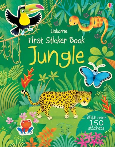 First Sticker Book Jungle (First Sticker Books) (First Sticker Books series) von Usborne