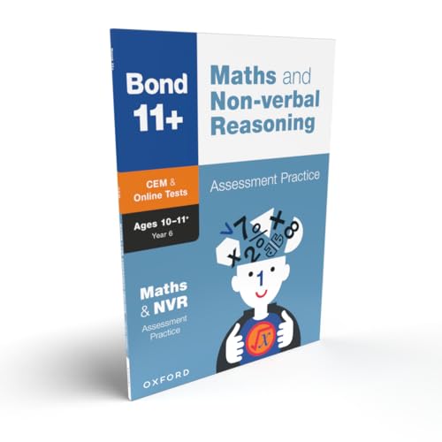 Bond 11+: Bond 11+ CEM Maths & Non-verbal Reasoning Assessment Papers 10-11+ Years