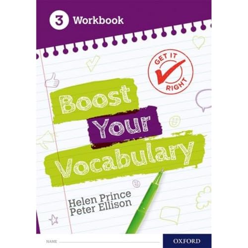 Get It Right: Boost Your Vocabulary Workbook 3 von Oxford University Press