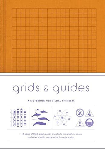 Grids & Guides Orange Notebook: A Notebook for Visual Thinkers von Princeton Architectural Press