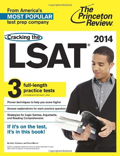 Cracking the LSAT with 3 Practice Tests, 2014 Edition (Graduate School Test Preparation) von Princeton Review