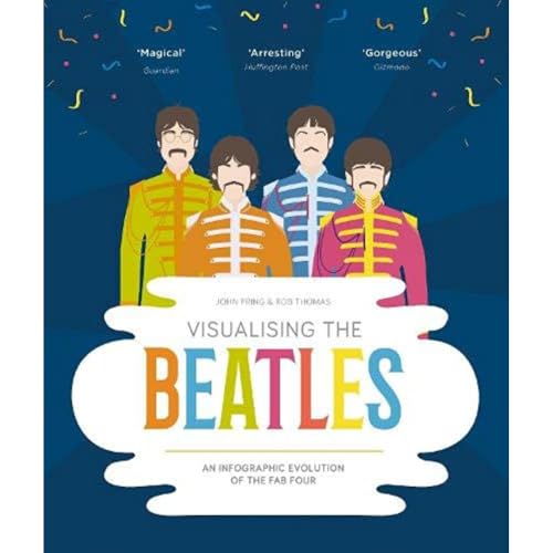 Visualising The Beatles: An Infographic Evolution of the Fab Four von Orphans Publishing
