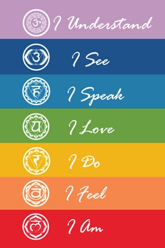 7 Chakras Affirmation Notebook: For Lightworker and Reiki practitioners