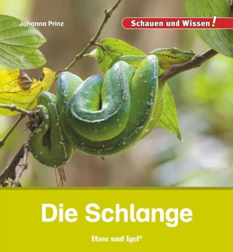 Die Schlange: Schauen und Wissen! von Hase und Igel Verlag GmbH