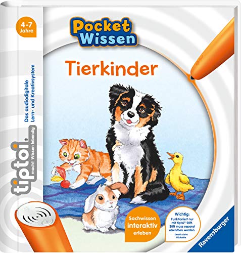 tiptoi® Tierkinder: Sachwissen interaktiv erleben (tiptoi® Pocket Wissen) von Ravensburger Verlag