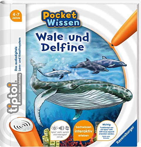 tiptoi® Wale und Delfine: Interaktive Lernspiele und Aufgaben (tiptoi® Pocket Wissen)