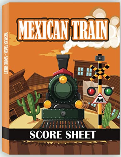 Mexican Train Score Sheet: Chicken Foot & Mexican Train Score Pads, Chicken Sheets Mexican Train Score Sheet: Chicken Foot & Mexican Train Score Pads, Chicken Sheets von Only1MILLION