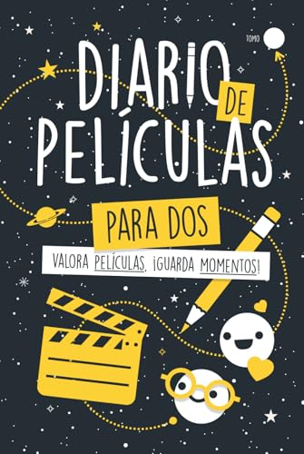 Diario de películas para dos - Valora películas y guarda momentos: Cuaderno de registro en pareja, amigos, amigas, familia... von Independently published
