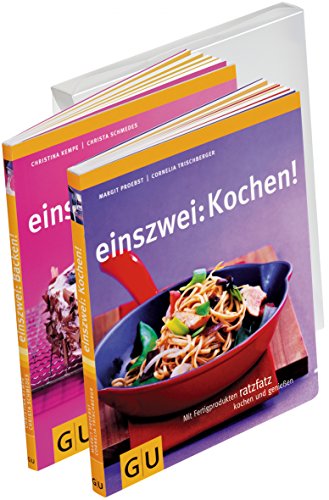 einszwei: Kochen und Backen im Schuber (GU Smart Cook Book - Trend)