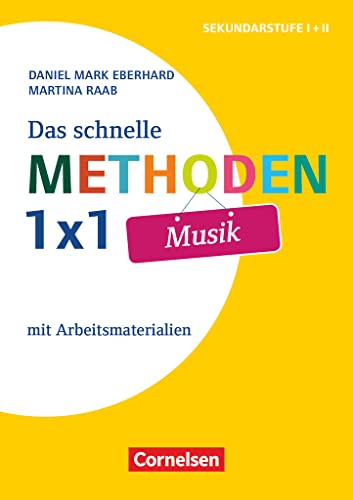 Das schnelle Methoden 1x1 - Sekundarstufe I+II: Musik - Mit Arbeitsmaterialien - Buch